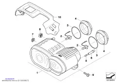Держатель провода (61138350827)