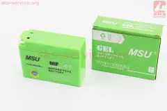 Акумулятор MSU YT4B-BS 12V2.3Ah (L115хW39хh 87mm) таблетка-Yamaha/Suzuki