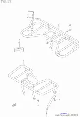 Grommet,fr carr,rr,r (46455-02C10-000)
