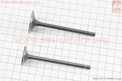 Клапана випускний (h-90.1; d-27), впускний (h-91.2; d-31.5) комплект 2шт 200сс(TATA)