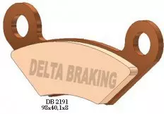 Колодки гальмівні дискові DELTA DB2191QD-D
