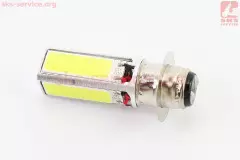 Лампа LED P15D-25-1 (1 ус) 12V 4 діода (Китай)