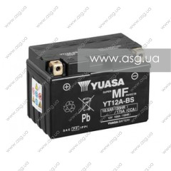 Аккумулятор YUASA YT12A-BS 12V 10Ah (сухозаряженный)