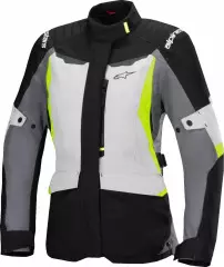 Мотокуртка Alpinestars Stella ST-1 Waterproof, Сірий/Чорний/Жовтий, XL