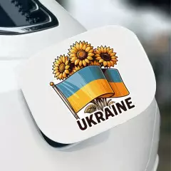 Наліпка UKRAINE 16.74*15 см.