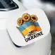 Наліпка UKRAINE 16.74*15 см.