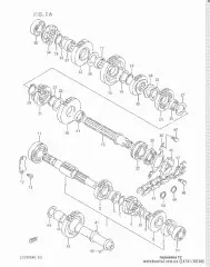 Plate,countershaft b (24741-38200-000)