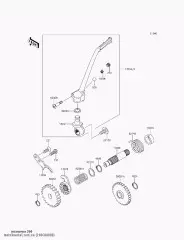 Гвинт-комплект-SOCKET,8X8 KX250T7F (290CA0808)