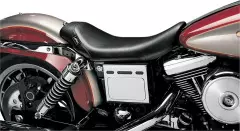 Сидіння переднє Le Pera Bare Bones 96-03 DYNA гладке (DS-904201), Чорний