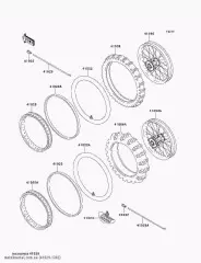 Спиця-внутрішня,FR,150MMX KX65-A1 (410291302)