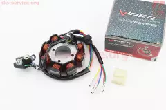 Генератор CG125-250 (8 котушок, 5 контактів) діаметр 88.5мм (GX-Viper)