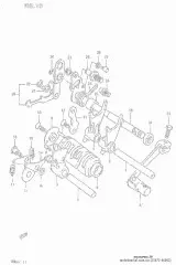 Stopper,gear shift j (25672-46002-000)