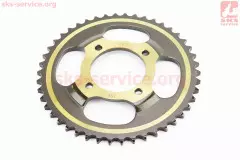 Зірка задня Viper F5, FXD125-428-46T-d64мм, на 4 болти X d80мм гартована (SFR)