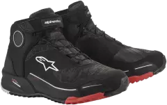 Черевики Alpinestars CR-X Drystar, Чорний/Червоний/Білий, 43