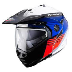 Шлем Caberg TOURMAX TITAN, Белый/Синий/Красный, XL