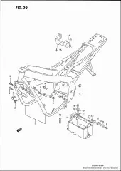 Cap,body frame (43585-01D00-000)