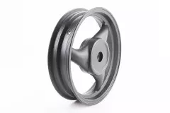 Диск задній литий MT2,50x12 Z19 для 4Т (бараб. гальм., d-110мм) 3 промені чорний, (ZHENGHE), Чорний