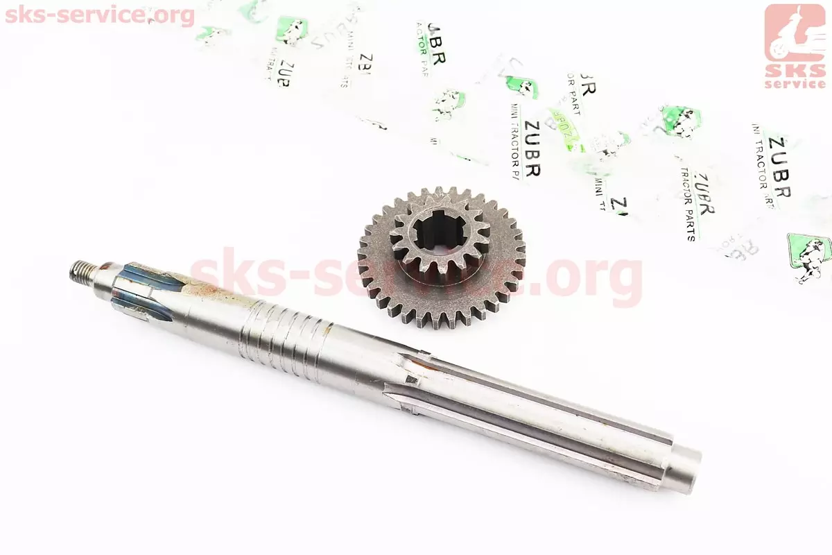 КПП - Вал первинний 320mm+шестерня Z-15x33 81-1 M175/195N (Viper)