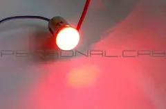 Лампа LED S25 одноконтактна червона 10 діодів (GJCT), Червоний