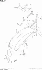 Mud guard (63411C42A00J000)