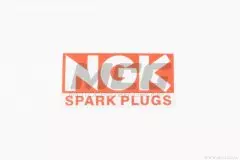 Наклейка логотип NGK (11х6) (0241)