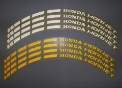 Наклейка на обід колеса Honda, Білий
