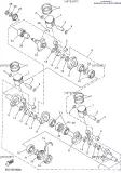 Кольца поршневые (стандартные, к-т на один поршень) (8DG-11603-00-00)