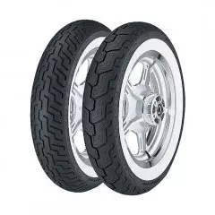 Покришка DUNLOP D404 WWW (широкий білий бік) 130/90-16 67H TT