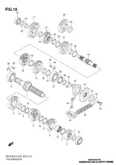 Retainer drive shaft (24751-49H00-000)