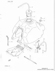Rubber,fuel tank,fro (44261-22A00-000)