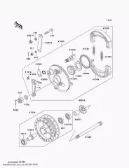 Розпорка-передня втулка підшипник KH100-A4 (41039005)
