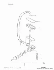 Spacer,fuel cock (44365-14A00-000)