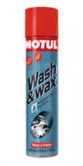 Засіб Motul E1 WASH & WAX для миття та полір.мотоц.(аероз.) 400мл