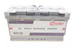 Аккумулятор SOLGY 406009 100Ah/900A +R