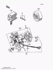 Втулка-WIRING HARN KE125-A8 (21017002)