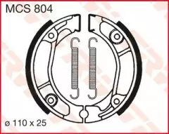 Колодки гальмівні барабанні LUCAS MCS804