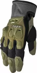 Моторукавички THOR Terrain, Зелений/Сірий, XXXL
