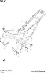 Накладка на раму (43595-27g00-000)