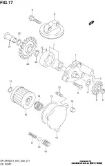 Nut dr-z400sm/k7- (08313-1006A-000)