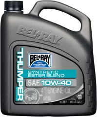 Олива моторна BEL-RAY Thumper Racing Synthetic Ester Blend 4T 10W-40 4л