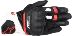 Моторукавички Alpinestars SP-5, Чорний/Червоний/Білий, XXL