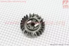 Ротор магнето+собачка (пластик) в зборі 4500,5200 (NOKER)