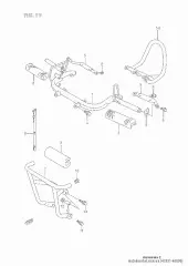 Rubber,front footres (43551-40B00-000)