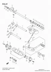 Spring,gear shift gs (25355-46H00-000)