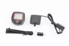 Велокомп`ютер дротовий 15-функцій чорний (без батарейок) CBC-5 268А, (CROSSER)