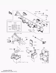 Провод-основний,ковпачок ZR750LAF (260110271)