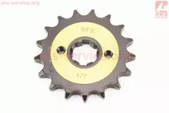 Зірка передня CG/CB-428H-17T (під шліц 5мм) Loncin JL200-68A/LIFAN гартована, (SFR)