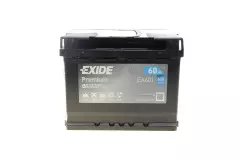 Акумулятор EXIDE EA601 12V 60Ah/600A +L/B13 Premium