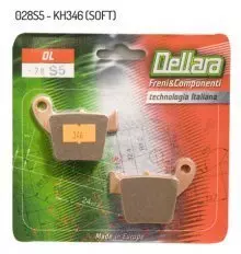 Колодки гальмівні дискові DELLARA 028S5