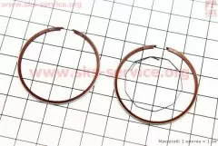 Кільця поршневі Honda DIO50 діаметр 39,75, замки внутрішні (MSU)